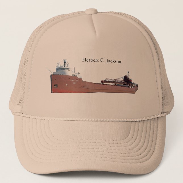 Herbert C. Jackson truckerkeps (Framsida)