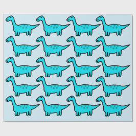 Herbert Dinosaurie Inpackningspapper Presentpapper