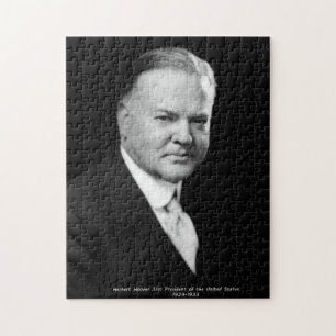 Herbert Hoover 31:a president USA Pussel