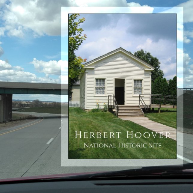 Herbert Hoover Childomy One Room Schoolhouse Vykort (Skapare uppladdad)