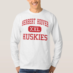 Herbert Hoover - Huskies - pensionär - Clendenin Tee Shirt