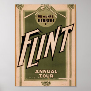 Herbert L. Flint, "annual Tour" Retro the Poster