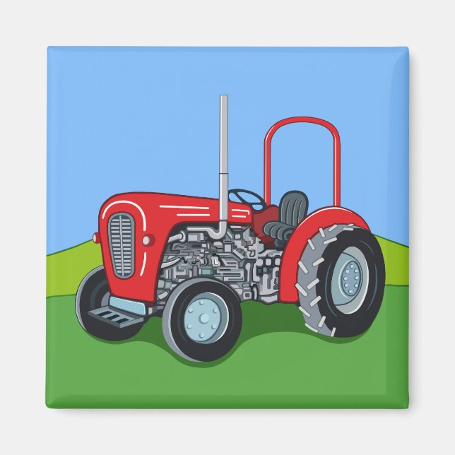 Herbert the Tractor Magnet (Framsidan)