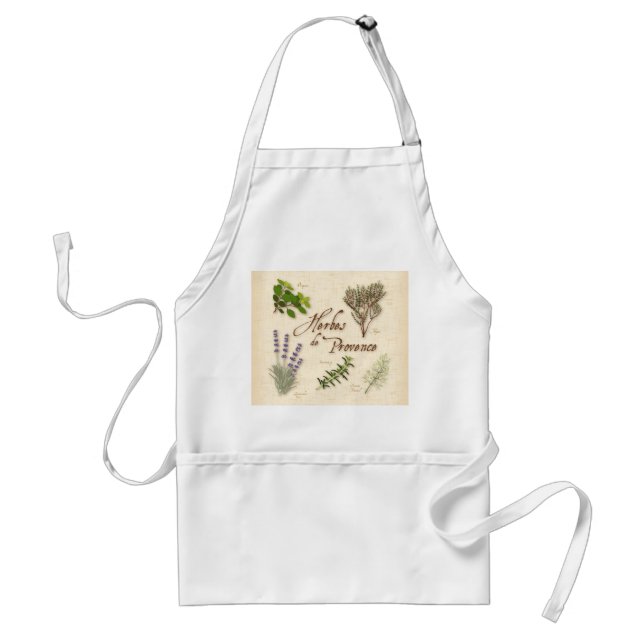 Herbes de Provence Apron Förkläde (Framsidan)