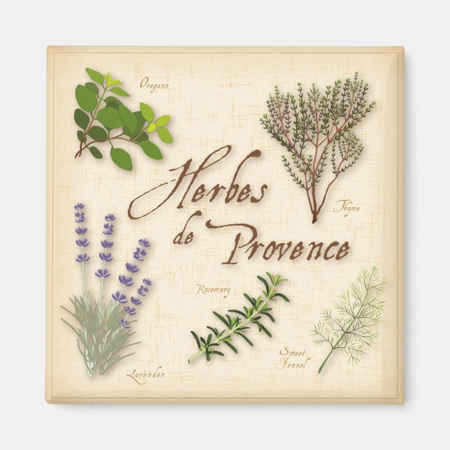 Herbes de Provence Magnet (Framsidan)