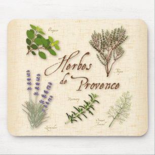 Herbes de Provence Mouse Pad Musmatta