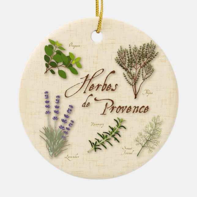 Herbes de Provence Ornament (Framsidan)