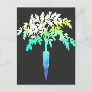 Herbiäger Carrot Gift for Vegans and Vegetarians Vykort