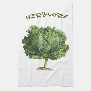 Herbiäger Kale Vegan Vegetarian Kökshandduk