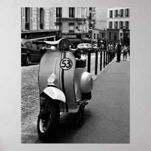Herbie-Sparkcykel Poster