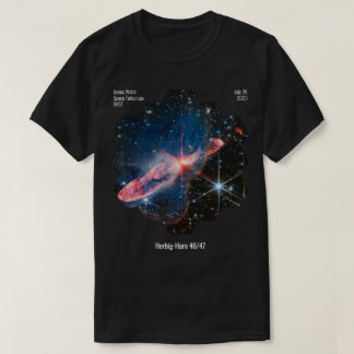 Herbig-Haro 46/47 James Webb Space Telescope Image T Shirt