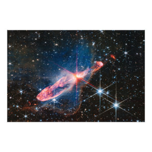 Herbig-Haro 46/47 (NIRCam Image) James Webb Photo Fototryck