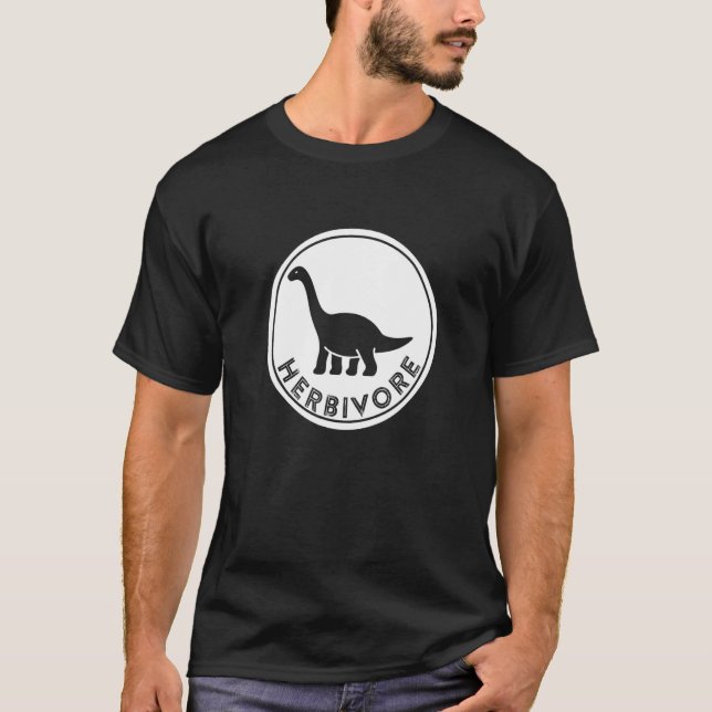 Herbivore, Healthy Vegan Lifestyle design_5 T Shirt (Framsida)