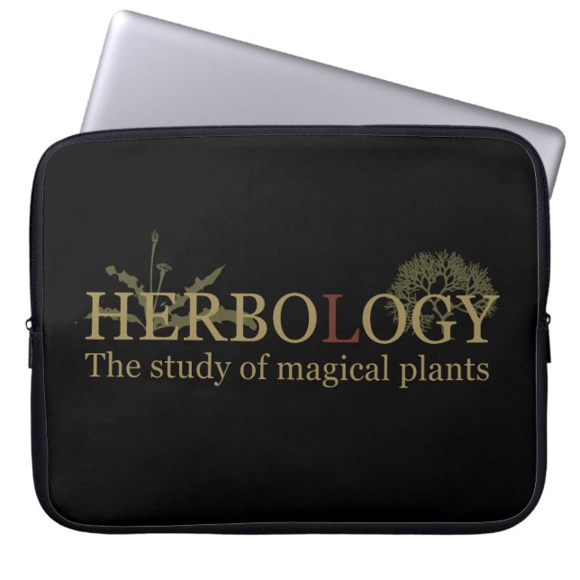 herbologi laptop fodral (Framsidan)