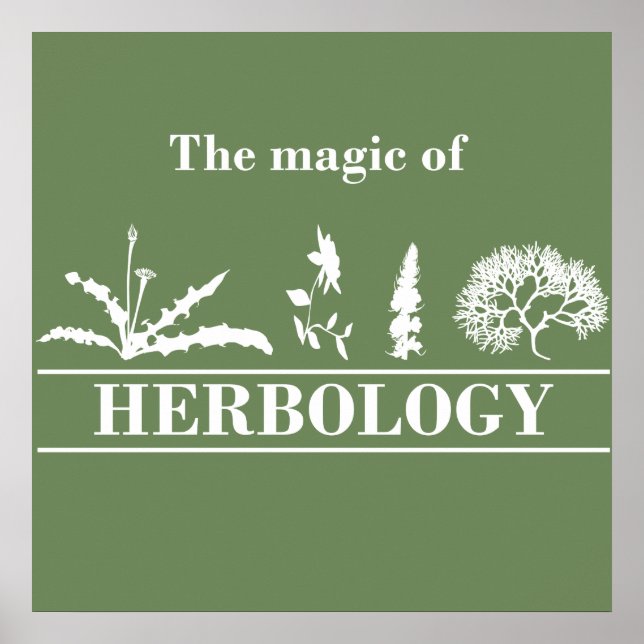 herbologi poster (Framsidan)