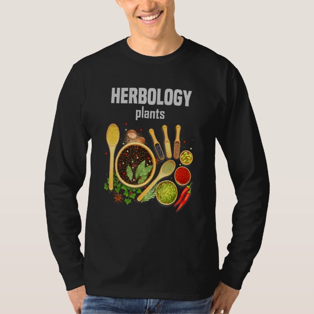 Herbology Plants V2  Garden Greenhouse He T Shirt (Framsida)
