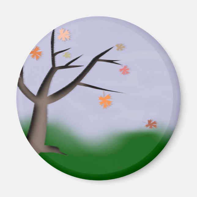 Herbst autumn magnet (Framsidan)