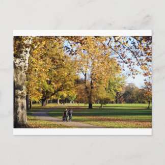 Herbst Spaziergang Vykort