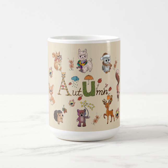 Herbstbild Kaffemugg (Center)