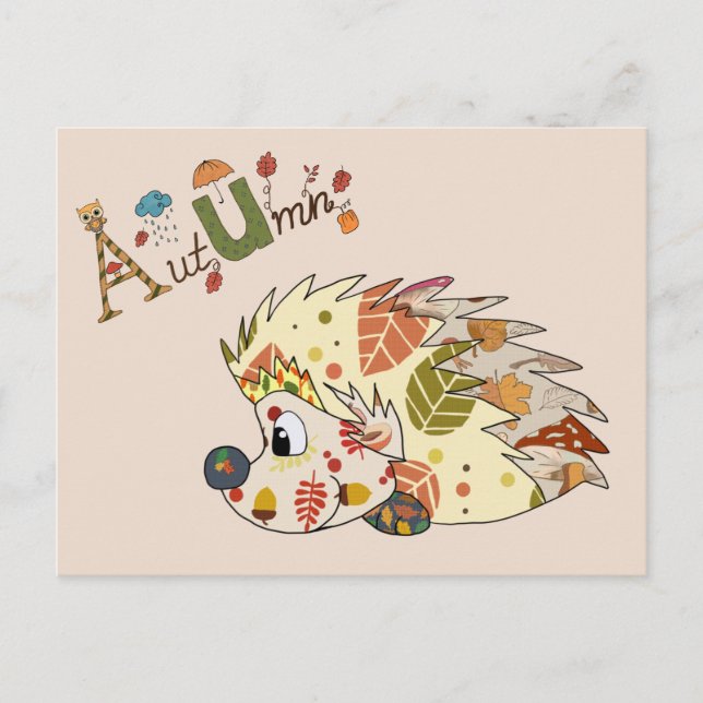 Herbstigel Vykort (Framsida)