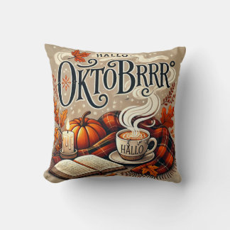 Herbstkissen „Hallo Oktobrrr“ Kudde