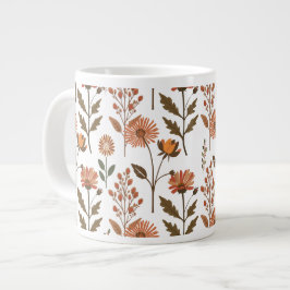 Herbstliches Blumenarrangement Jumbo Mugg