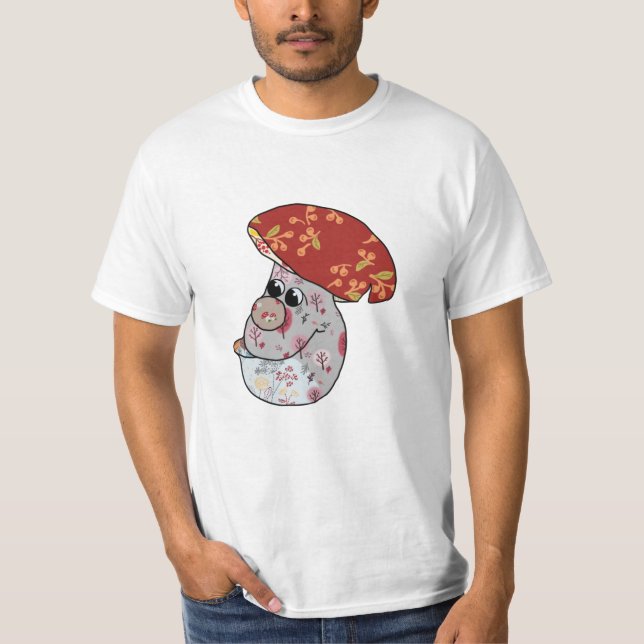 Herbstpilz T Shirt (Framsida)