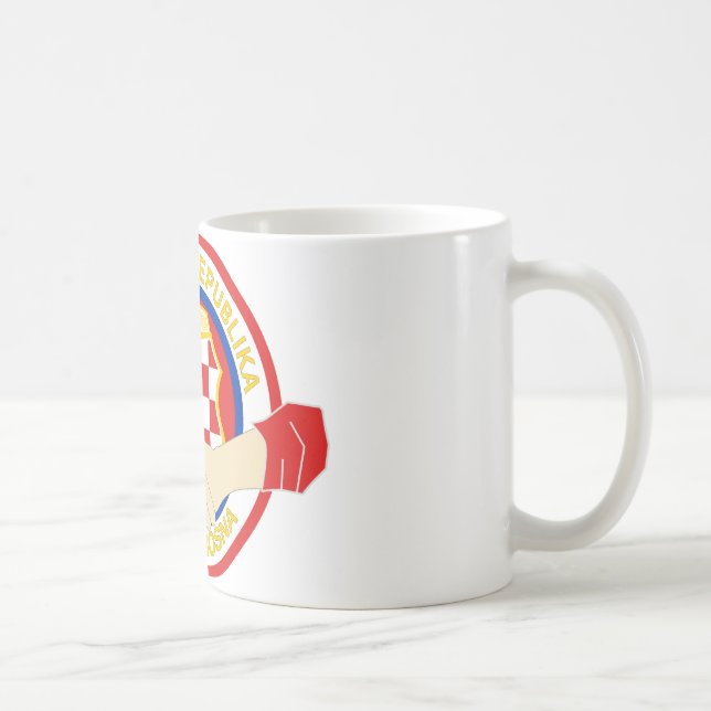 Herceg Bosna Rukovanje Kaffemugg (Höger)