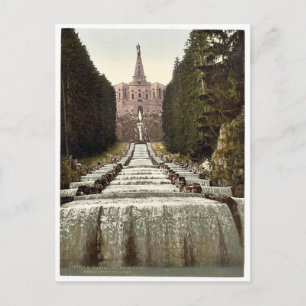 Hercules and Cascades, Wilhelmshohe, Cassel (dvs. Vykort