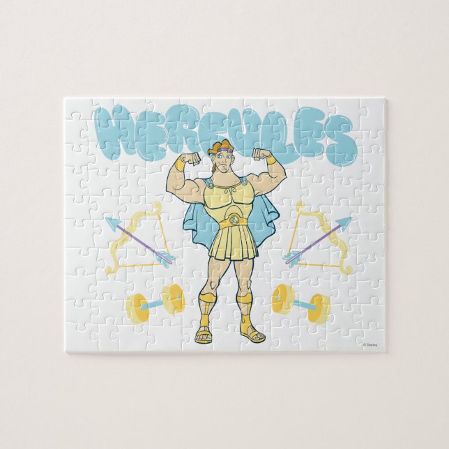 Hercules Arrows and Dumbbells Flex Jigsaw Puzzle Pussel (Horisontell)