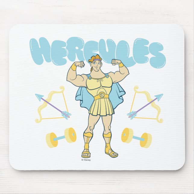 Hercules Arrows and Dumbbells Flex Mouse Pad Musmatta (Framsidan)