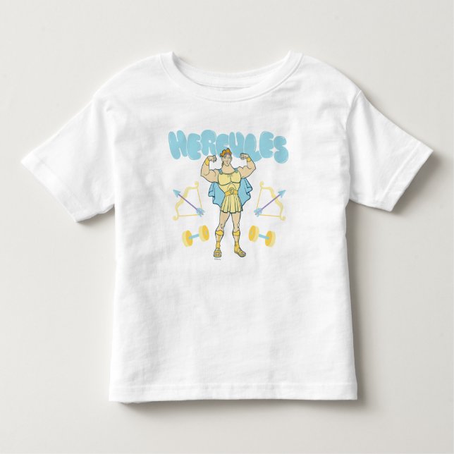 Hercules Arrows and Dumbbells Flex Toddler T-shirt (Framsida)
