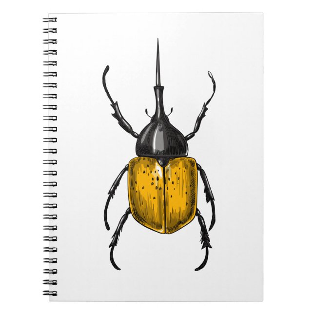 Hercules beetle anteckningsbok (Framsidan)