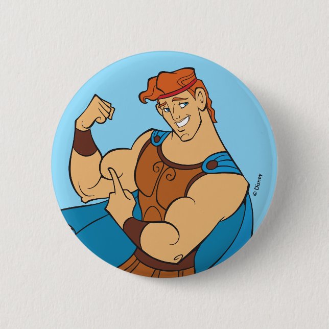Hercules Bicep Flex Button Knapp (Framsida)