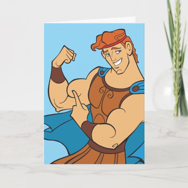 Hercules Bicep Flex Card Kort (Framsida)