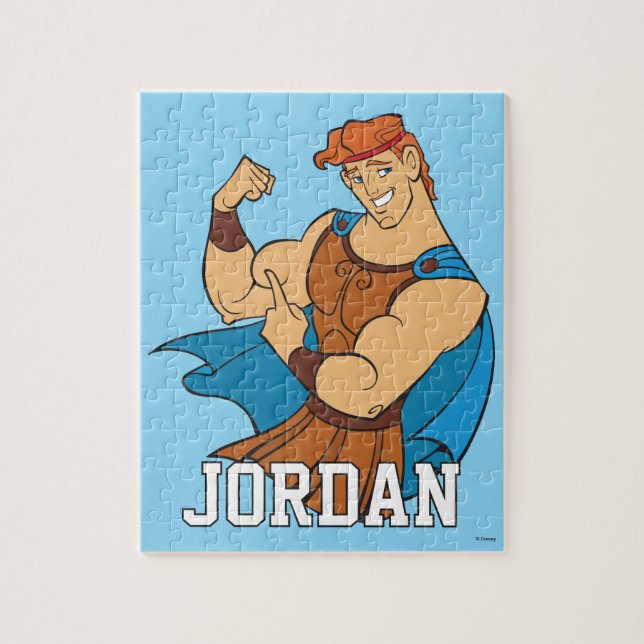 Hercules Bicep Flex Jigsaw Puzzle Pussel (Vertikal)