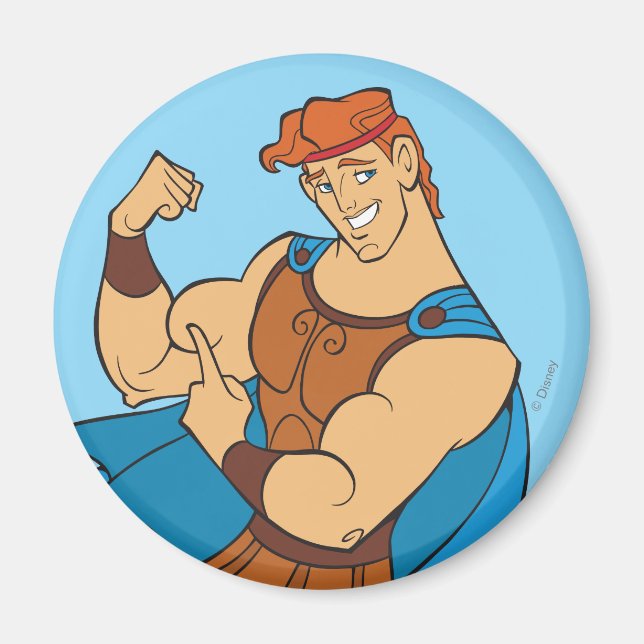 Hercules Bicep Flex Magnet (Framsidan)