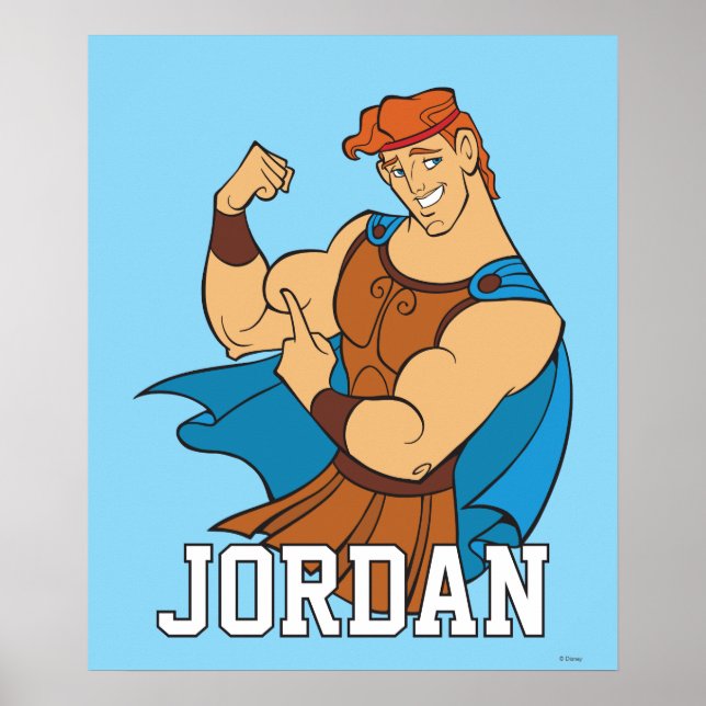 Hercules Bicep Flex Poster (Framsidan)
