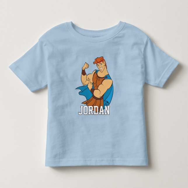 Hercules Bicep Flex Toddler T-shirt (Framsida)