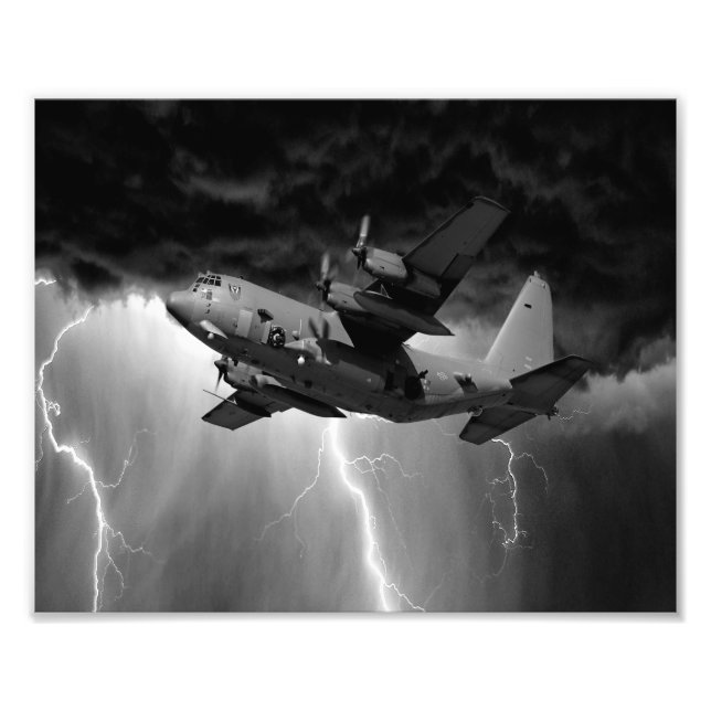 Hercules C-130 Fototryck (Framsidan)