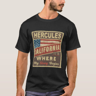 HERCULES, CA Det är där min historia börjar T Shirt