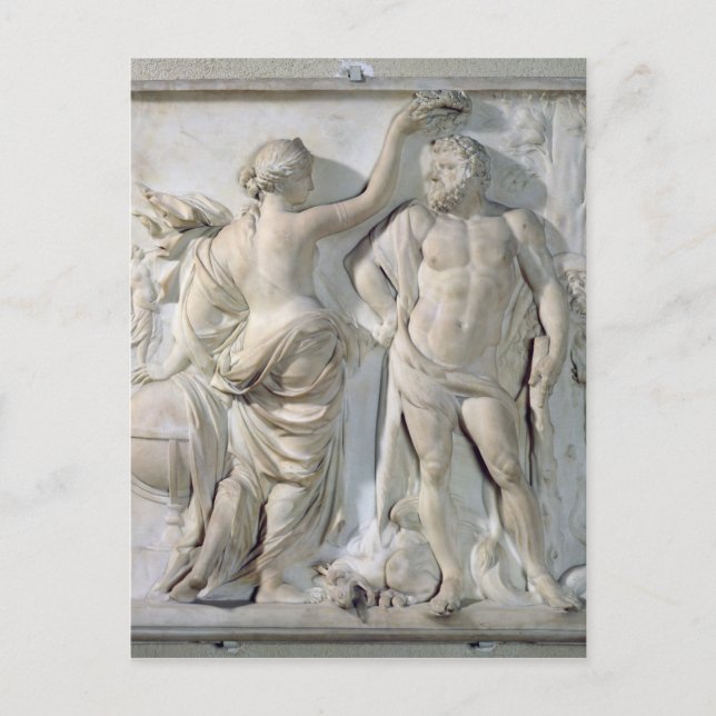 Hercules Crowned by Glory, 1671 Vykort (Framsida)