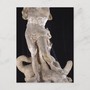 Hercules Fighting Lernaean Hydra Vykort