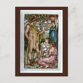 Hercules & Nymphs Vykort