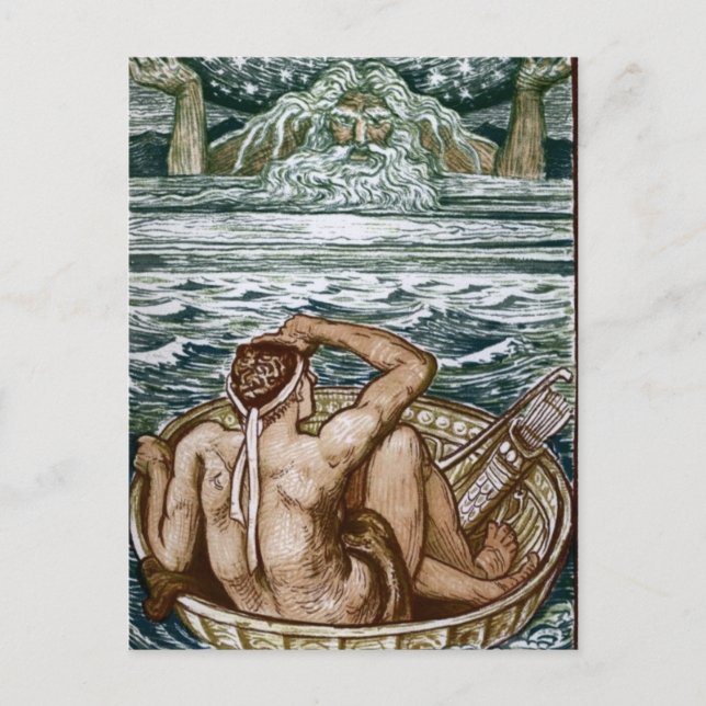Hercules och Atlas Vykort (Framsida)