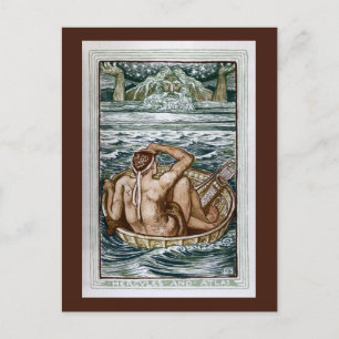 Hercules och Atlas Vykort