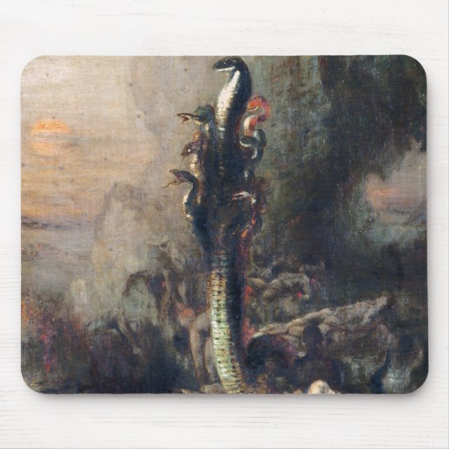 Hercules och den Lernaean hydraen Musmatta (Framsidan)