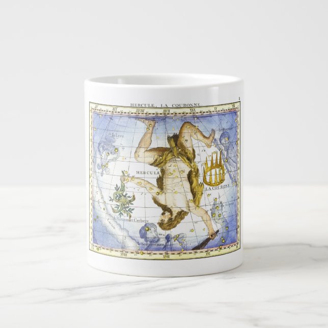 Hercules och kronan av John Flamsteed  Jumbo Mugg (Framsidan)