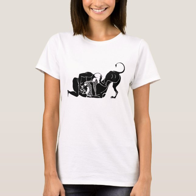 HERCULES och LEJONT T-shirt (Framsida)