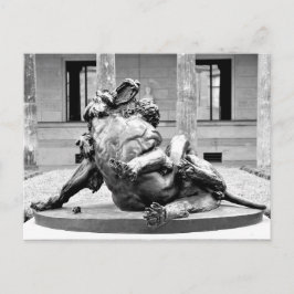 Hercules och Nemean Lejon Vykort